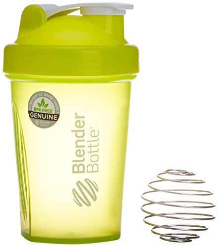 BlenderBottle Classic Shaker / Eiweiß Shaker / Diät Shaker / Protein Shaker mit Blenderball Stahlkugel