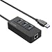 Produktbild Traioy USB 3.0-Hub-Splitter Rj45 Gigabit-Ethernet-Port 3 USB-Port-Konverter Notebook-Dockingstation FüR Jedes Standard-USB-Port-GeräT