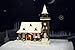 Produktbild Lichterhaus Kirche groß elektrisch Beleuchtet LxBxH ca 40 x 21 x 43 cm NEU Haus Karton Pappe Seiffen Erzgebirge Kirche Dom Gebäude Bergkirche Gotteshaus Modellhaus Weihnachten Winter