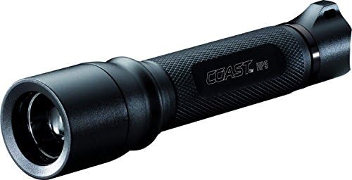 Coast HP5R Rechargeable Focusing Torch-Black, 12.4 cm