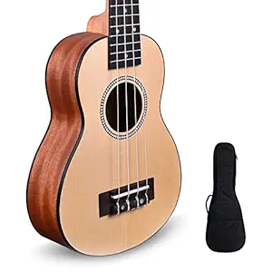 Kadence Wandrer Soprano Size Ukulele-Spruce Top
