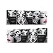 Produktbild Bomcomi Halloween Nail Sticker Tatoos Schwarz-weißer Schädel Element Halloween-Nagel-Verpackungs-Aufkleber 25 Blatt/Set