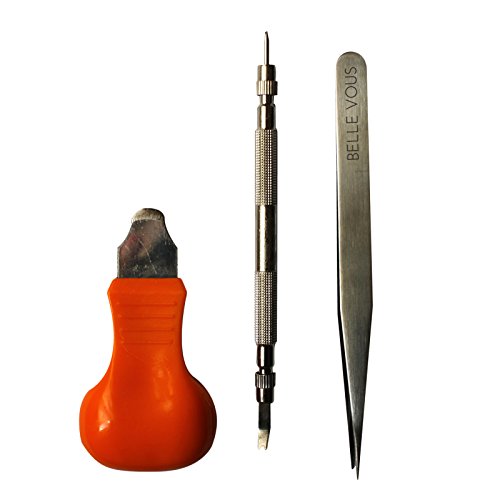 294 teiliges Professionelles Uhr Reparieren Werkzeug Uhrmacher mit fall von Belle Vous – Link Remover, Uhr Batterie Entferner, Uhr zuruck Fall offner, Fruhling Stift Bar, Uhren Reparatur Set - 4