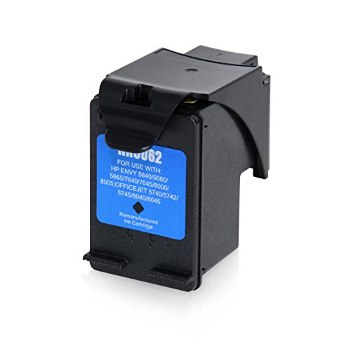 2 Kineco Tintenpatronen kompatibel zu HP 62 XL Schwarz und Farbig – Mit Füllstandsanzeige - 2