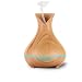 Produktbild Aroma Diffuser, 400ml Ultraschall Öl Diffusor Holzmaserung Luftbefeuchter Raumbefeuchter Humidifier mit Kalten Nebel Abschaltautomatik LED Farbwechsel (Vase)