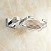 Produktbild Seifenschale europäischen Kupfer Chrom Einschicht-Seifenkorb High-End-Badezimmer Badezimmer Hardware-Set Regal Anhänger Soap Dish Storage StorageRack Storage Soap Box