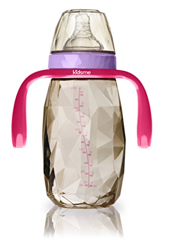 Kidsme Diamond Milk Bottle with Handles (300 ml)