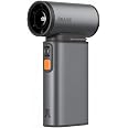 Ventilatore Portatile Turbo 3 In 1 Con Display LED - 100 Velocità, Batteria 4000mAh, 23 Ore Di Autonomia, Pieghevole 135°, Ricarica USB-C - 2