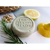 Champú sólido para cabello graso artesanal y ecológico - 100% natural y vegano