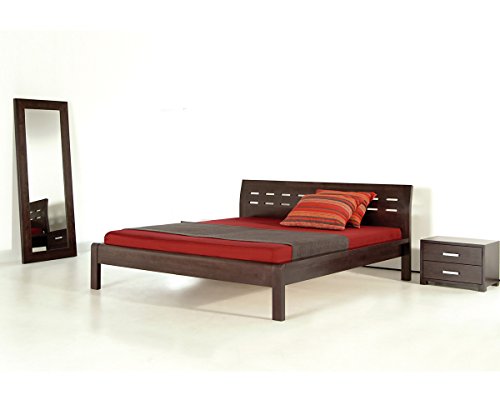 Preisvergleich Produktbild Coburger Werkstätten Bettgestell ROVIN balance cognac, 200 x 200 cm
