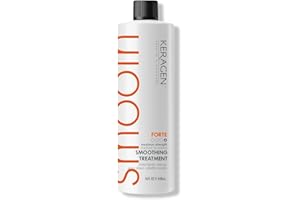 Keragen Brazilian Keratin Hair Smoothing Treatment - Blowout Straightening System - Forte 16oz