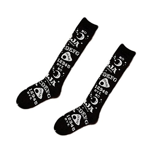 Preisvergleich Produktbild Vin beauty wlgreatsp Word Muster drucken Kniestrümpfe Strümpfe