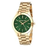 Michael Kors Damen Analog Quarz Uhr mit Edelstahl Armband MK3435