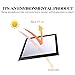 Rabbitgoo® No Glue Static Cling Privacy Window Film Frosted Films UV Protection Window Sticker Use in Office Home Bathroom Living room Kitchen Glass Window Film 90*200CM