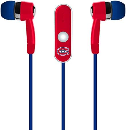 NHL Montreal Canadiens Hands Free Ear Buds with Microphone