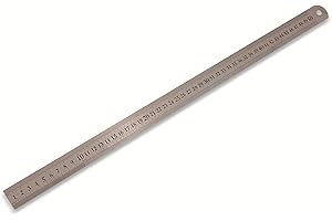 VETO 500mm Metall-Lineal aus Stahl Stahllineal Messen 50cm