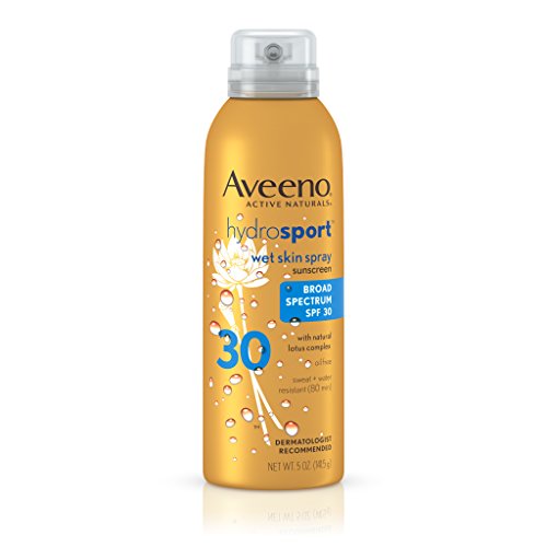 Aveeno Hydrosport SPF 30 Spray, 147 ml