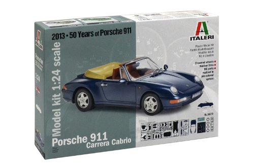 Preisvergleich Produktbild Italeri 510003679 - 1:24 Porsche 911 Carrera Cabrio