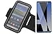 Produktbild K-S-Trade Für Huawei Mate 10 Pro Dual SIM Neopren Jogging Armband Sportarmband Oberarmband schwarz für Huawei Mate 10 Pro Dual SIM mit Reflektor Streifen. Fitness Lauf Armband
