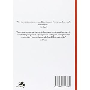 Manuale pratico per la tesi di laurea per psicolog