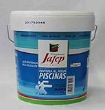  Pintura para PISCINAS al AGUA Blanca 4L de JAFEP