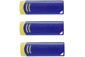 Pilot Frixion Lot de 3 gommes spéciales Bleu