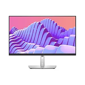 Dell 24 Monitor - P2722H, Full HD (1080p) 1920 x 1080 at 60 Hz, IPS Panel, Anti-Glare, HDMI, VGA, DisplayPort with 3 Years Advanced Exchange Service and Limited Hardware Warranty, Black