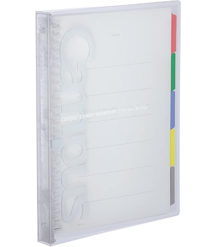 KOKUYO Campus RU-NP174LB Cahier Rechargeable à Anneaux Fin A4 2 X