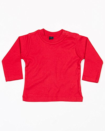 Babybugz Baby Long Sleeve Tee Red 12 to 18