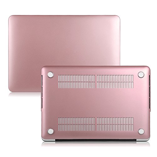 Fintie MacBook Pro 13 Hülle 2016 – Ultra Slim Plastik Hartschale Schutzhülle Snap Case für NEUESTE 13-zoll MacBook Pro 13″ (2016 Freisetzung) A1706 / A1708 mit/ohne Touch Bar and Touch ID, Roségold - 3