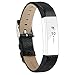 Produktbild Für Fitbit Alta Armband and Alta HR Armband, Echt Leder Uhrenarmband Lederarmband Erstatzband Sport Armband für Fitbit Alta und Alta HR Unisex Fitness Armband