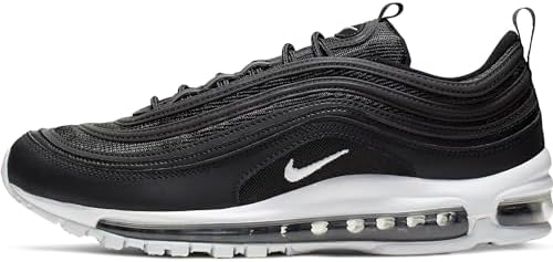 Nike Air Max 97, Scarpe Da Ginnastica Basse Uomo, Nero Black White 001, 36.5 EU