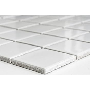 Mosaic Network Mosaic Tile Square Plain Ceramic Mosaic Wall Tile