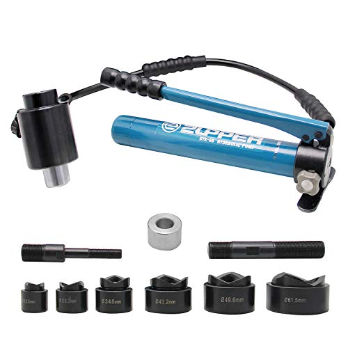 Cgoldenwall Syk-8b manuel hydraulique trou Digger Pompe hydraulique Résolution de pression pour formés d'écran/mur d'un boitier électrique Φ22.5-φ61.5 mm