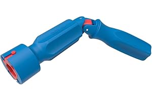 Rela Innovativ 0246DV_SML - Llave de montaje con articulación, asiento de inodoro | tuerca de mariposa y cabezas de tornillo, plástico, diámetro de 3,5 cm x 19,5 cm