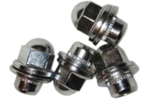 FEILIDAPARTS ZHULIANGQIANG Wheel Lug Nuts Conjunto de 4 compatible con Mitsubishi, Dodge, Chrysler