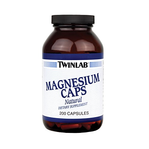 Preisvergleich Produktbild TwinLab Magnesium Kappen, 400 mg, 200 Kapseln