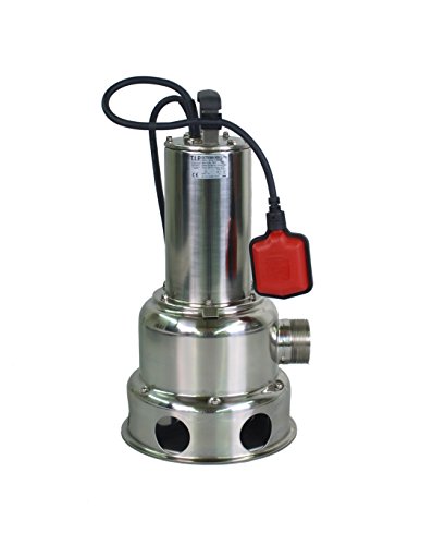 T.I.P. 30171 Schmutzwasser Tauchpumpe Edelstahl Extrema 500/13 PRO, bis 30.000 l/h Fördermenge - 5