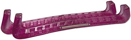 Paradice Pair of Plastic Spring Loaded Blade Covers for Ice Skates, Rose, Standard