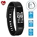 Price comparison product image Fitness Tracker, CHEREEKI Heart Rate Monitor Smart Bracelet Fitness Wristband Watch for Android and iPhone iOS Smartphones