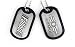 Produktbild Fallout Dog Tag Vault 101 Erkennungsmarke aus Metall 60cm