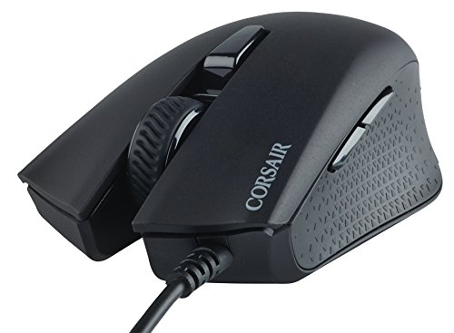 Corsair Harpoon RGB - Rat  n   ptico para Juegos  Retroiluminaci  n RGB Multicolore  6000 dpi  con Cable   Negro
