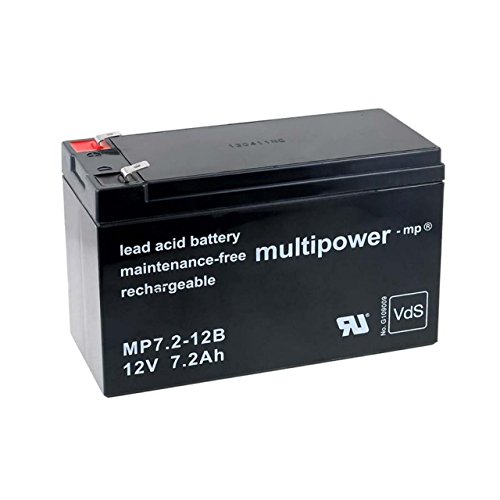 Premium Powery Ersatzakku für USV APC Back-UPS CS 350, Lead-Acid, 12V - 2