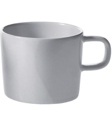 Alessi Mami Tazza Da Caffè In Porcellana - Set Da 6, Bianco, Design Stefano Giovannoni - Foto 6