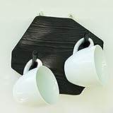 Einzigartiger handgemachter Becherhalter PineGrove