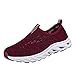 Produktbild UFODB Damen Laufschuhe Fitnessschuhe Damenschuhe Freizeitschuhe Sneakers Low Atmungsaktiv Mesh Slip-On Shoes Running Freizeitschuh Halbschuh Schnürschuh Strassenschuh