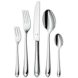 Extrem kratzresistent: das Besteck bleibt jahrelang wie neu und weist auch bei intensivem Alltagsgebrauch keinerlei Gebrauchsspuren auf (dank dem patentierten, WMF Verfahren zur Stärkung der Widerstandsfähigkeit)