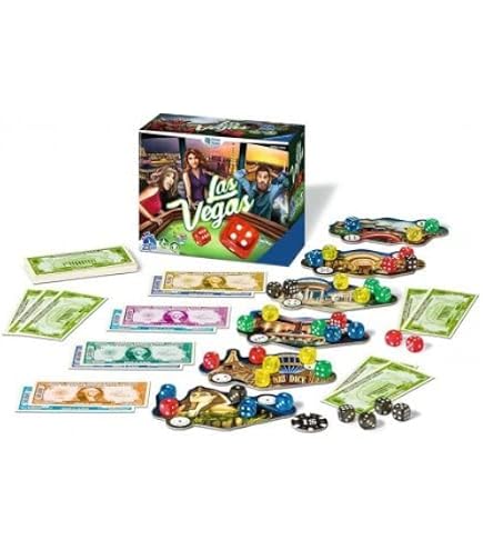 Extension Las Vegas More Cash More Dice - Ravensburger - Jeu De Dés Et Stratégie - 2 à 6 Joueurs