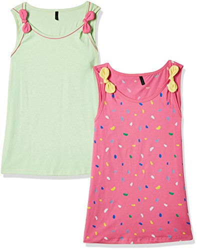 United Colors of Benetton Baby Girls T-Shirt (Pack of 2) (17P3096C8127G903_903_Multi-Color_0Y) RS.384 (65.00% Off) - Amazon