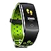 Produktbild samLIKE  Q8S Smart Watch  Sport  Fitness  Pulsmesser  Bluetooth  IP68  Mehrsprachig für Android  IOS Die Coolste Smartwatch Dieses Jahr  ( Grün)